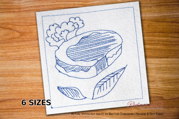 Bison Meat Chop: Embroidery Design Review