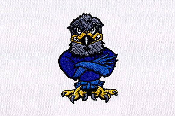 Blue Gray Eagle: A Versatile Embroidery Design