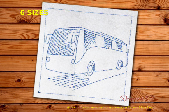 City Bus Machine Embroidery Design Review