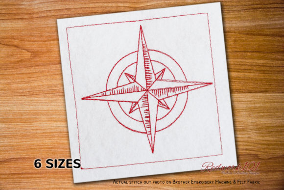 Compass Lineart Design: A Versatile Holiday Embellishment