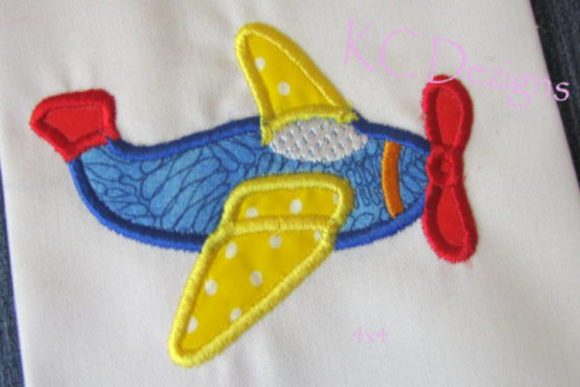 Cute Plane Applique: A Charming Addition for Craft Fairs