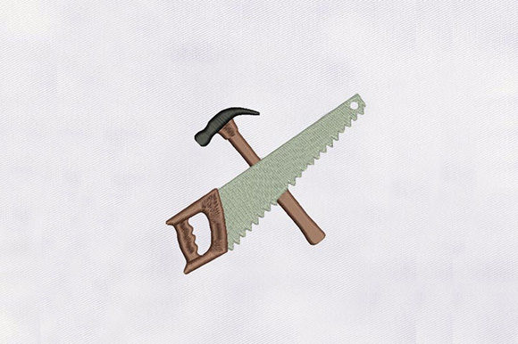 Hammer Saw Tools: A Craft Fair Embroidery Review