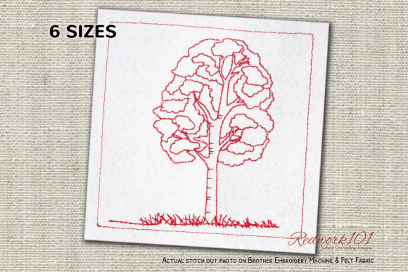 Linden Tree Machine: A Versatile Embroidery Design