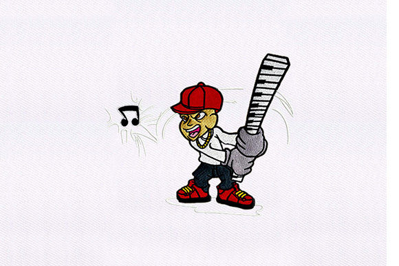 Piano Rapping Maestro: Embroidery Design Review