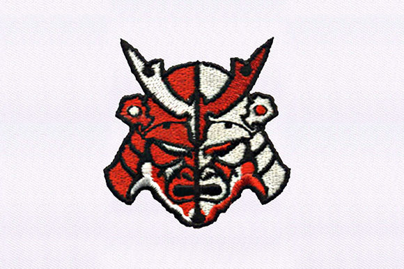 Red Samurai Mask Design: Etsy Product Review