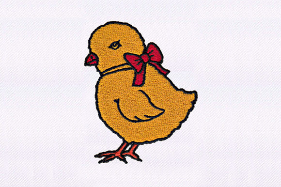 Ribbon Tied Chick Design: A Seasonal Review