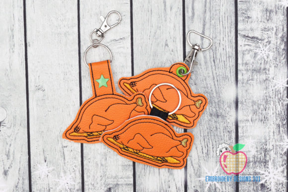 Roasted Turkey in the Hoop Keyfob Review