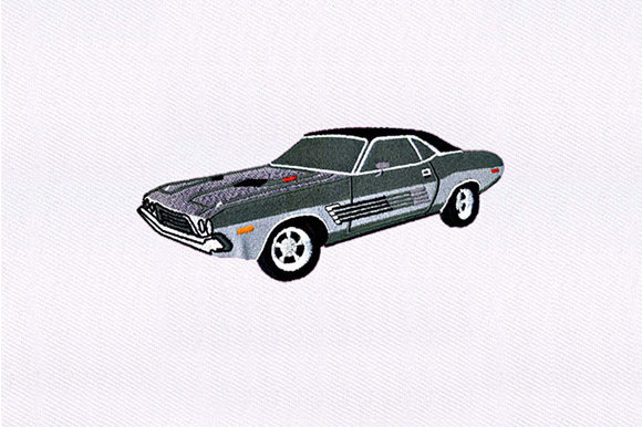 Vintage Shaped Car: A Charming Addition to Your Embroidery Collection