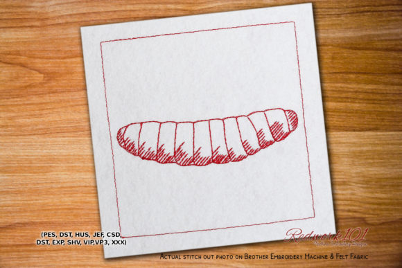 Wax Worm Lineart Design: A Stitcher’s Review