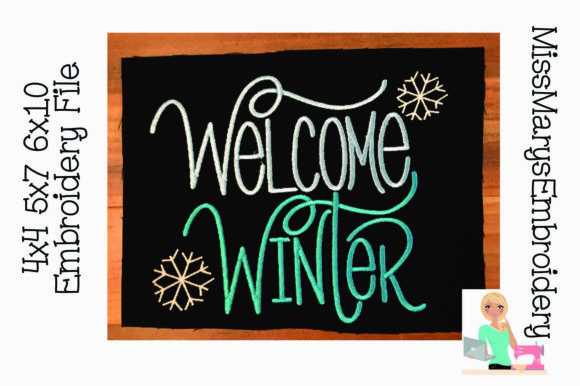 Welcome Winter: A Charming Addition to Your Holiday Collection